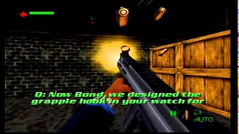 007 The World Is Not Enough N64 Level 3 Thames Chase