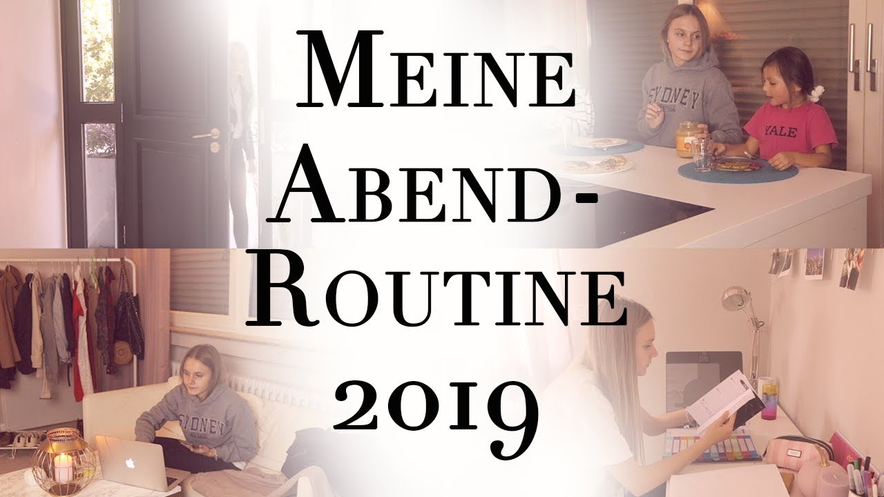 Meine ABENDROUTINE ✨ nach der Schule II Charlie XD ❤️