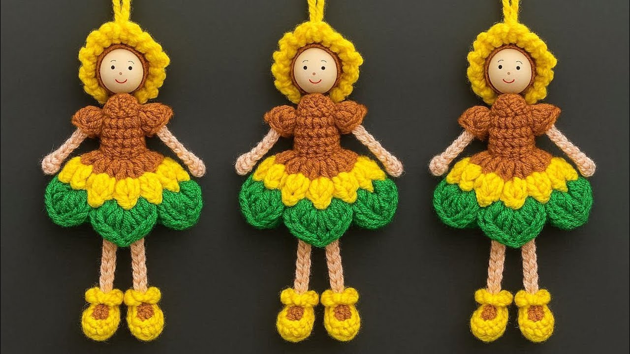 This Crochet Sunflower Fairy Is So Beautiful