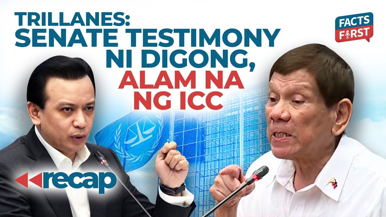 Trillanes: Duterte testimony sa Senado, alam na ng ICC