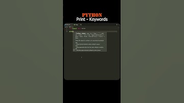 Print all the Keywords on the Screen in Python | #shorts #shortvideo #program #clanguage #python