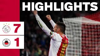 Goals Galoreeeeeee 🔥⚽ | Highlights Ajax - Excelsior | Eredivisie