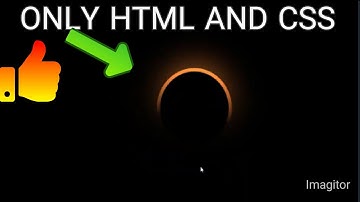 Glowing Gradient LoaderRing Animation Effects HTML & CSS Only...