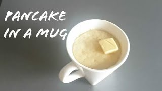 Pancake in a mug| Fluffy pancake in one minute| perfect after school meal