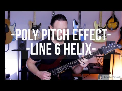 Poly Pitch Effect in Line 6 Helix/3.0 ("Time Remembered" by Bill Evans)