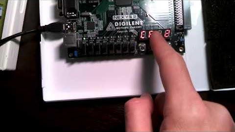 Full 7-segment ALU on the Nexys 2 board