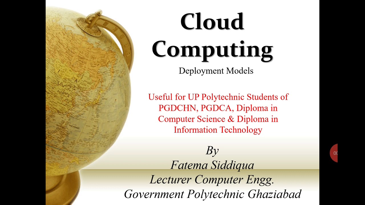 Cloud Computing Lecture-5: Deployment Models (In Hindi) - YouTube