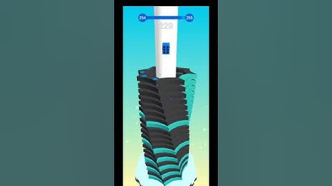 Stack Ball Gameplay Walkthrough Level 254 #shorts