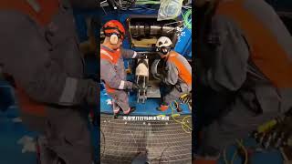 Crawling Into the Belly of a Mega-Ship Engine: What Are They Actually Removing?