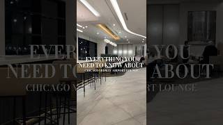 Chicago Midway Airport finally has a lounge, The Club MDW #chicago #chicagoairport #airportlounge