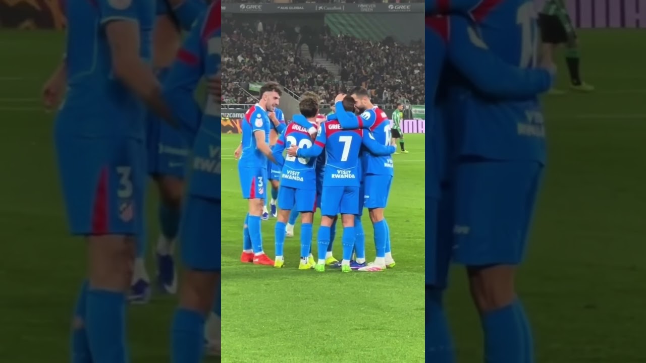 Dream start! Ademola Lookman scores on his debut for Atletico de Madrid vs Real Betis. 