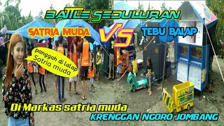 Battle Seduluran Sound Miniatur Satria Muda vs Tebu Balap || desa krenggan ngoro jombang