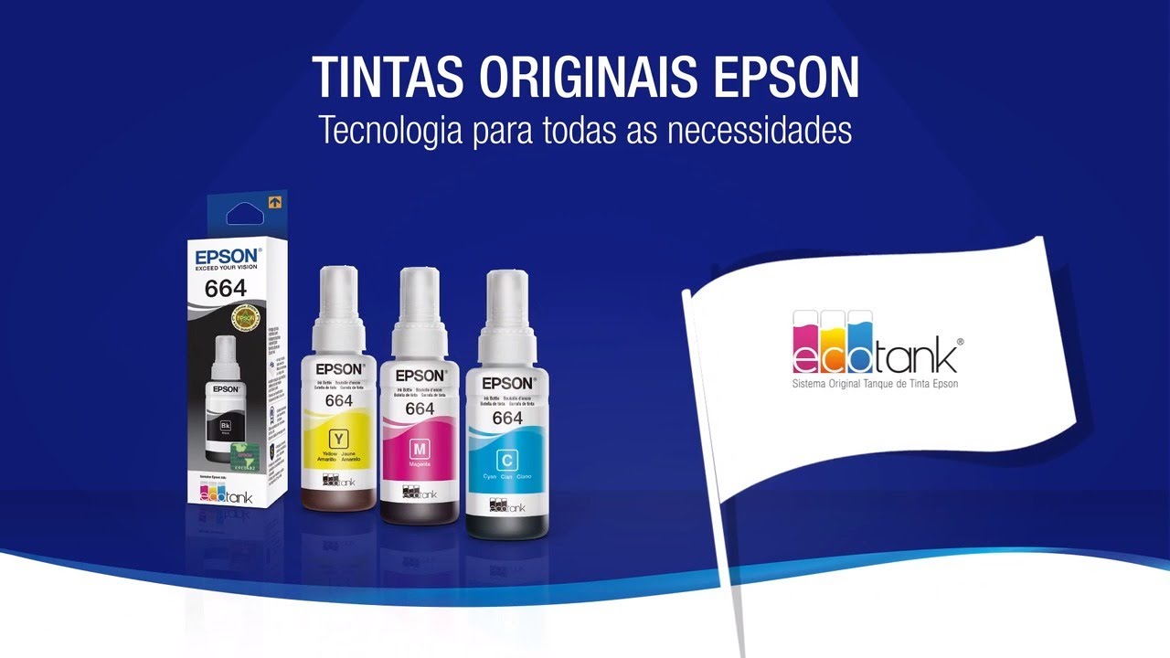 Livre-se dos Riscos | Use Tintas Originais Epson EcoTank - YouTube