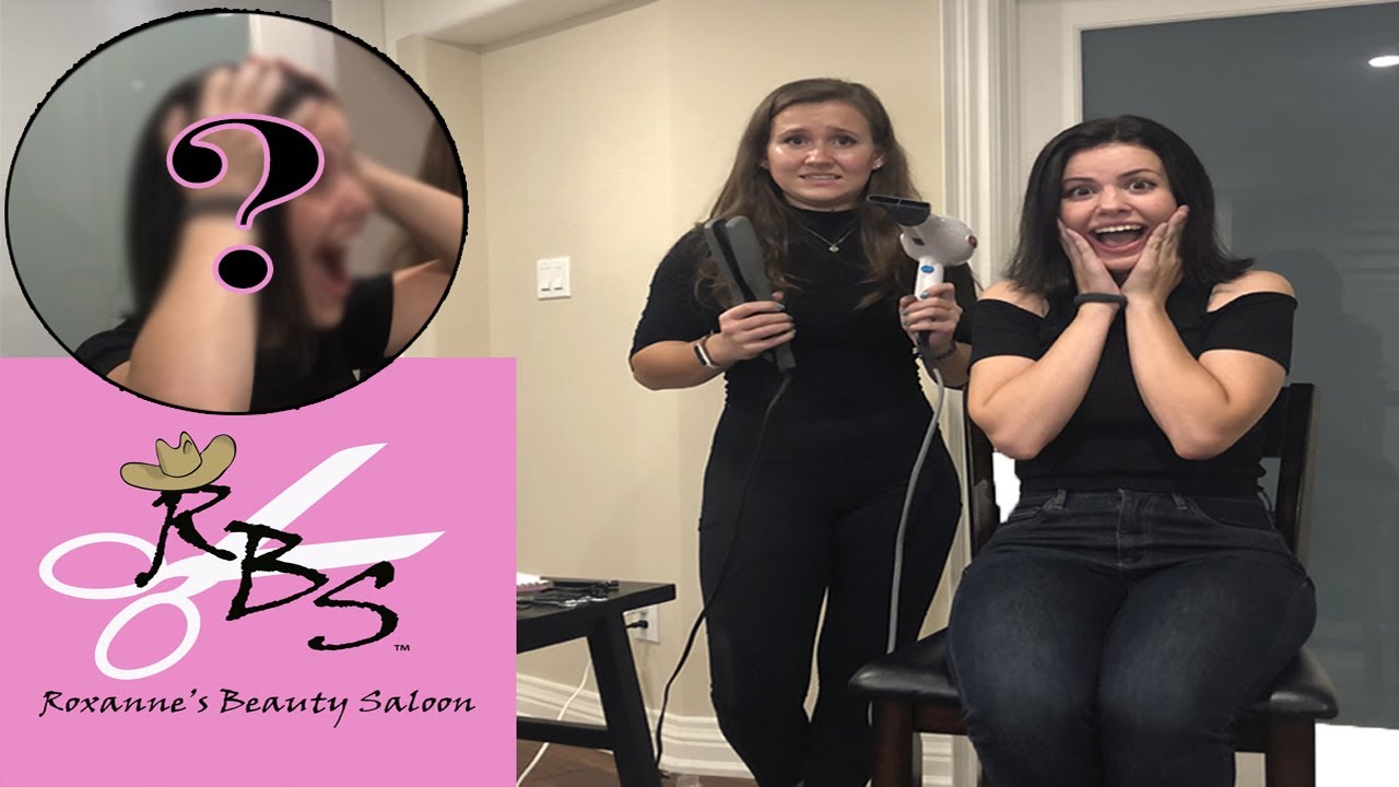 Cutting & Dying our friends hair at HOME (Quarantine Haircut)- Roxanne's Beauty Saloon Ep.2