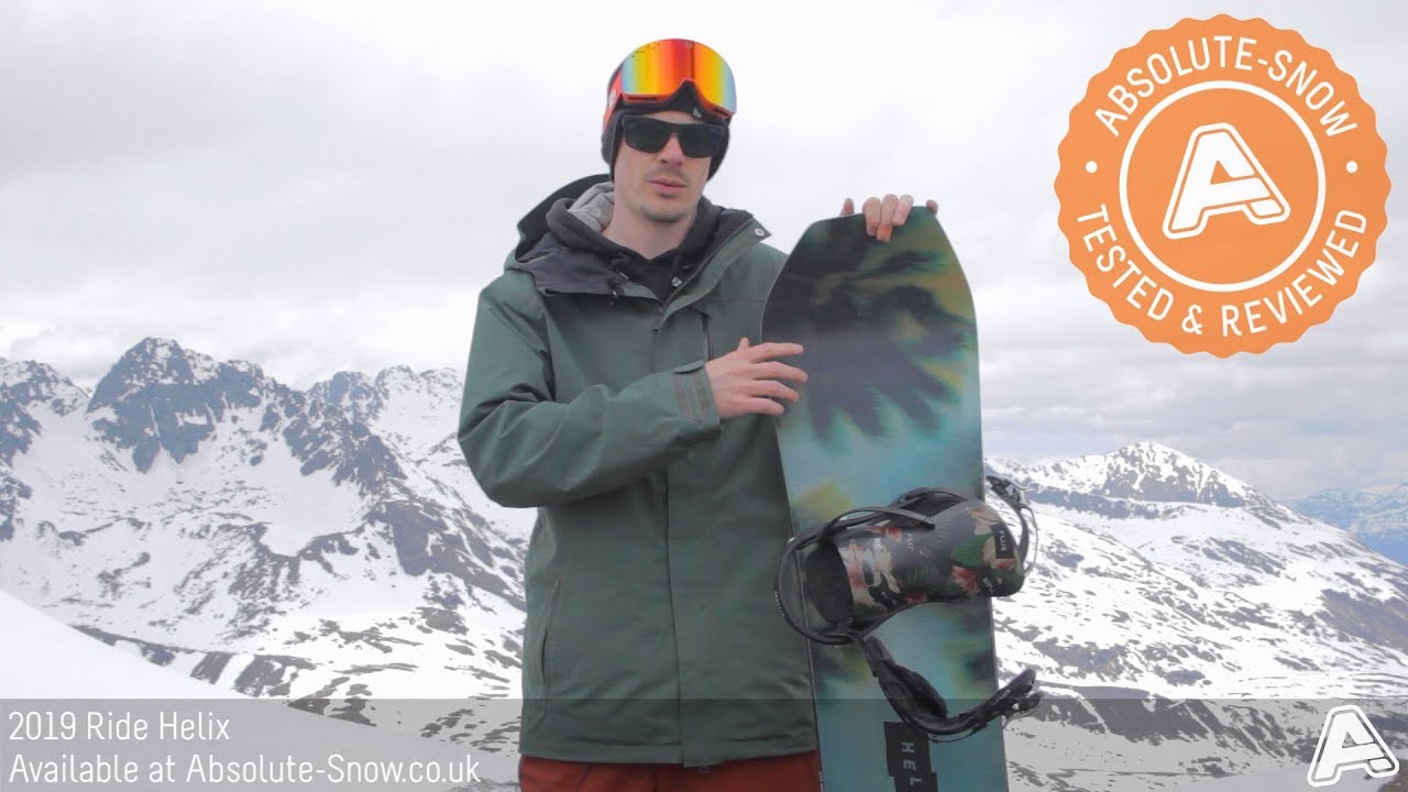 2018 / 2019 | Ride Helix Snowboard | Video Review - YouTube