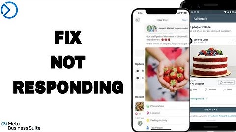How To Fix And Solve Not Responding On Meta Business Suite App | Final Solution