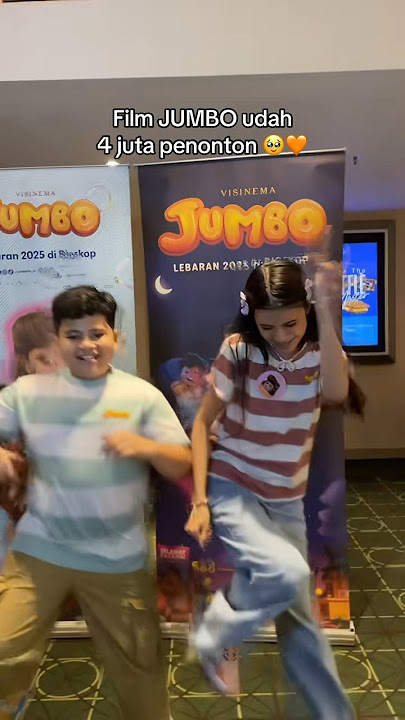 film animasi yang sangat keren, banyak pesan di dalamnya, jangan lupa nonton #jumbo di bioskop #fyp