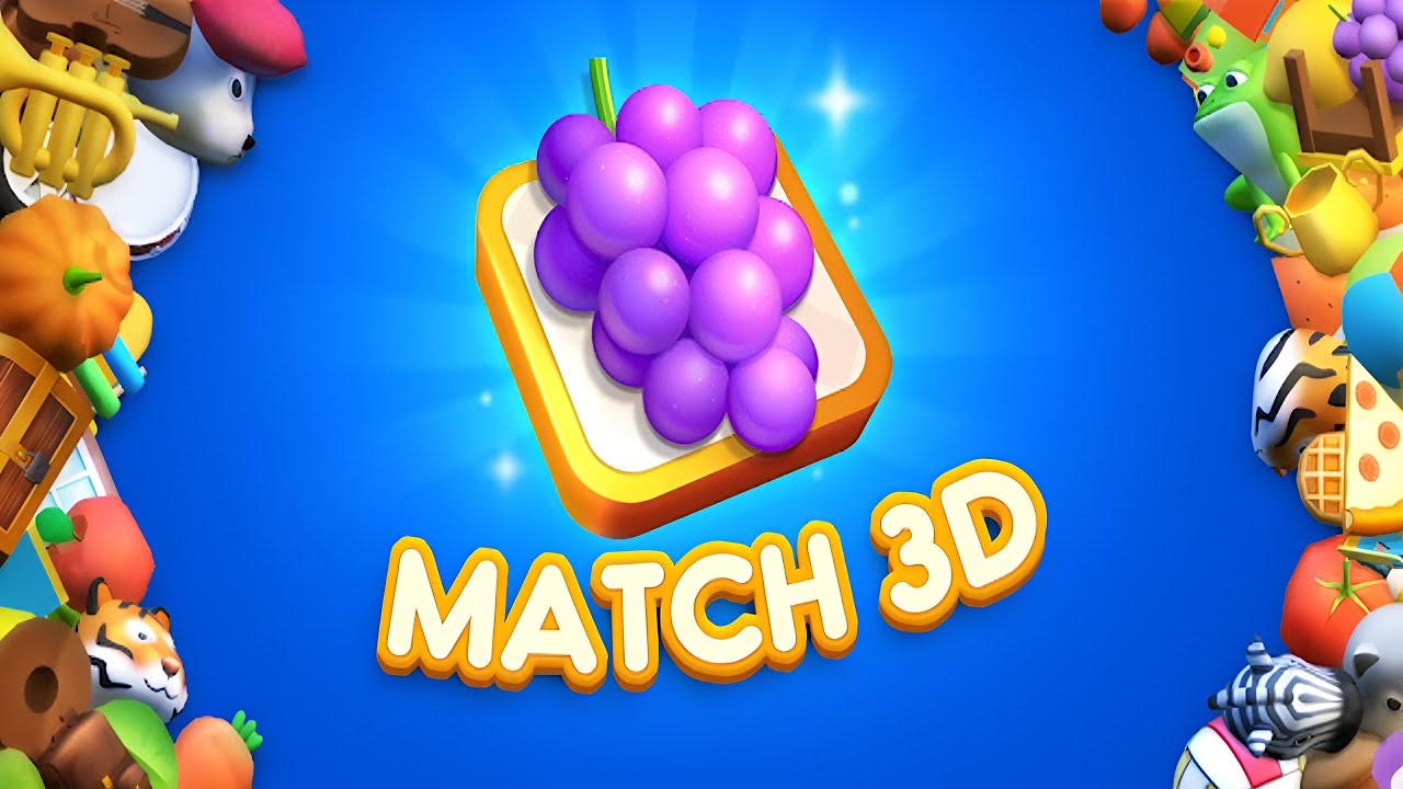 Match Smash 3D®- Triple Puzzle (by F.O.G.LIMITED) IOS Gameplay Video (HD)