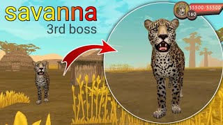 wildcraft savanna 3rd secret boss  how to play with hidden boss in savanna