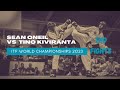 Sean oneil can vs tino kiviranta fin 81 kg quarter finals  itf world championships 2023