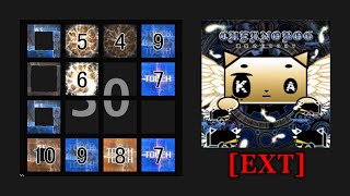 【jubeat Qubell】CHERNOBOG(EXT) 譜面確認(シャッター+ハンドクラップ+同時色分け)