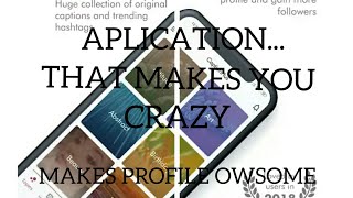 Caption plus || Make profile owsome || Facebook & Instagram screenshot 5