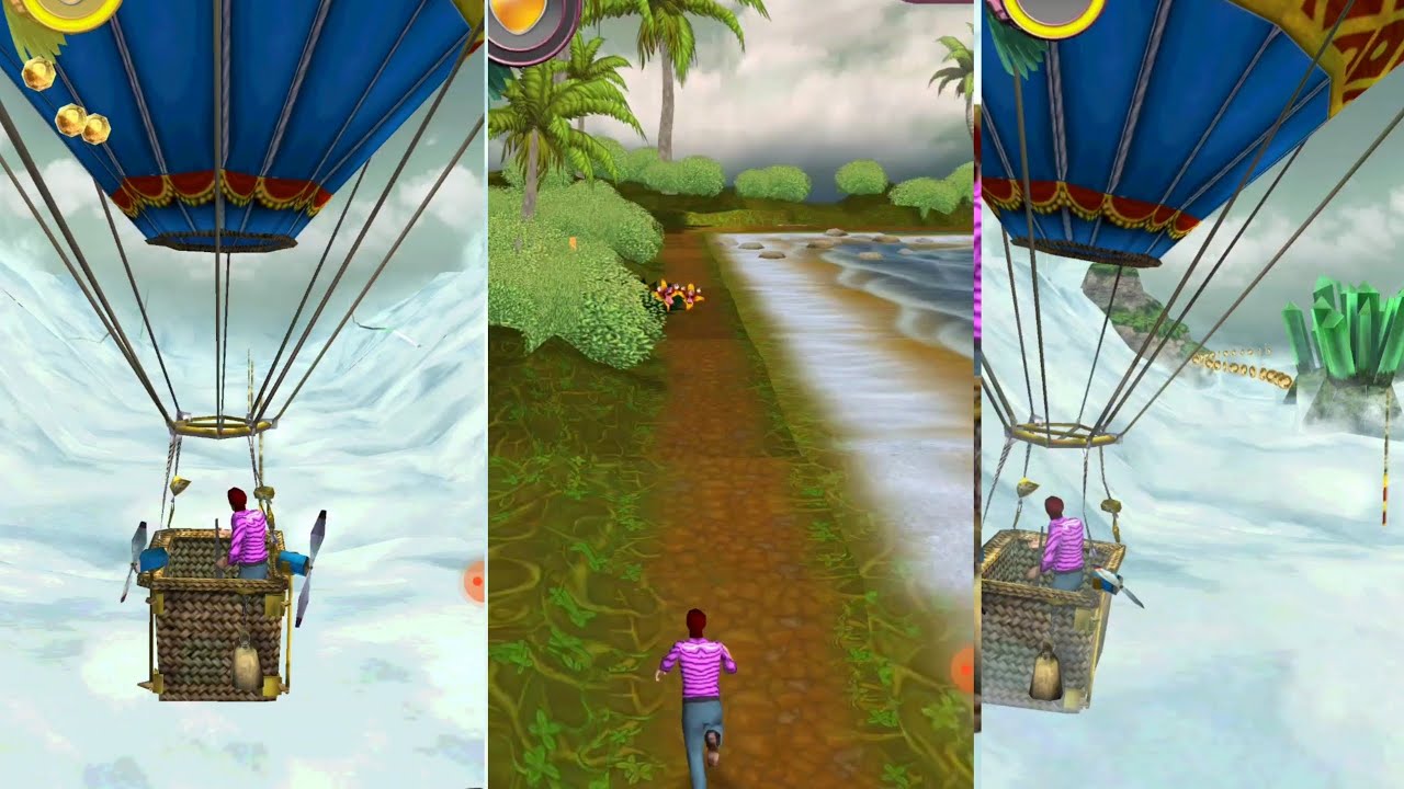 Endless Run Oz ❤️ GAME AND CARTOON WITH JUNGLE BEAUTY NATURE 😍 TEMPLE RUN GAMES BY GAME WORLD 🎮💞