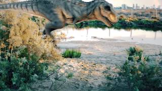 T-Rex Animation - Cinema 4D R19 (Physical Render)