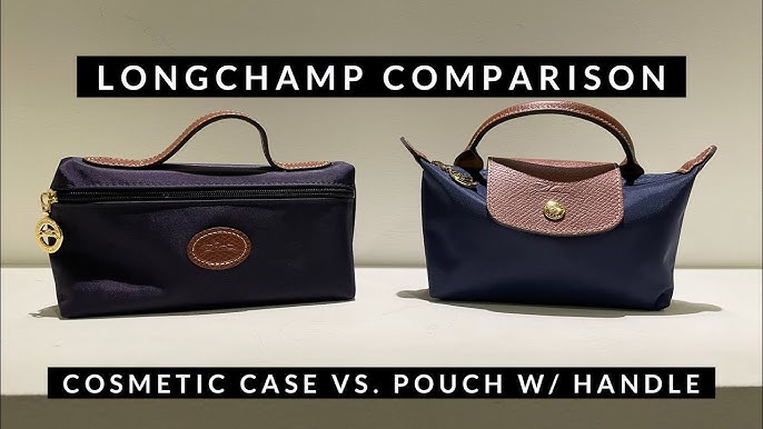 Longchamp Le Pliage Handle Mini Pouch Makeup Pouch Cognac｜TikTok Search