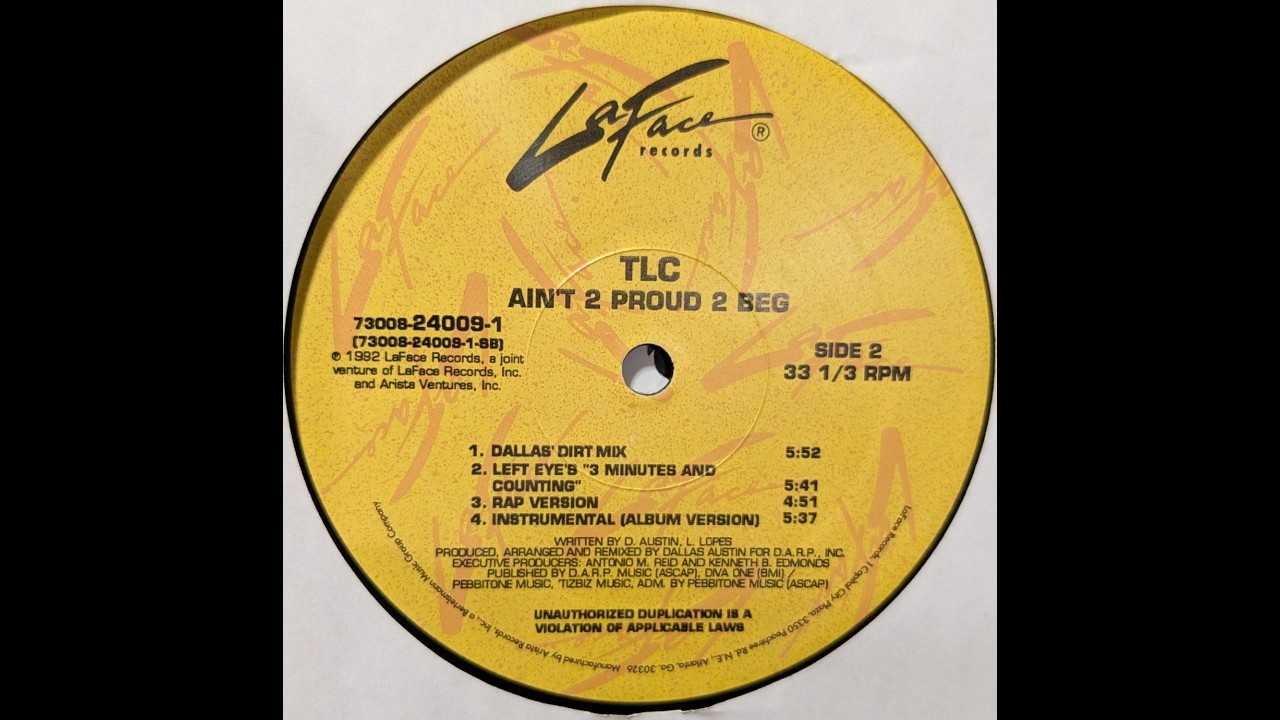 TLC - Ain't 2 Proud 2 Beg (Dallas Dirt Mix)