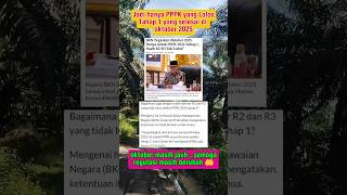 BKN TEGASKAN OKTOBER 2025 , HANYA UNTUK PPPK 2024 TAHAP 1. NASIB R2-43 TIDAK LULUS???????????????