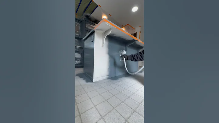 Kitchen Cabinets Transformation #diy #homeimprovement #diypaint #kitchenremodel  #painting #rap