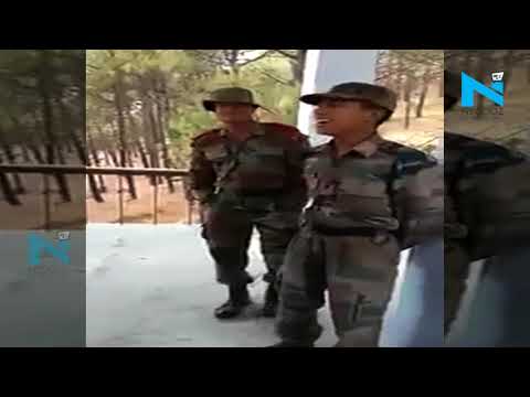 गढ़वाली गीत गाकर भारतीय जवान ने मोह लिया मन