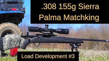 TC Compass Build Part 4 Load Development; Sierra Palma 155g Bullet Accuracy Test Groups