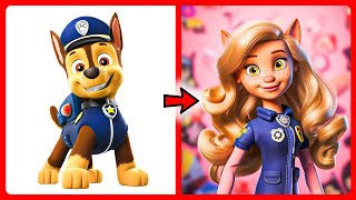 🩰 PAW PATROL as BARBIE 🦴 All Characters