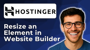 How to resize an element in Hostinger website builder [2025 Easy Guide]