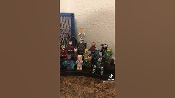 INSANE LEGO MINIFIGURE COLLECTION PART 1 - Rare Videos By Javier Vargas TV!