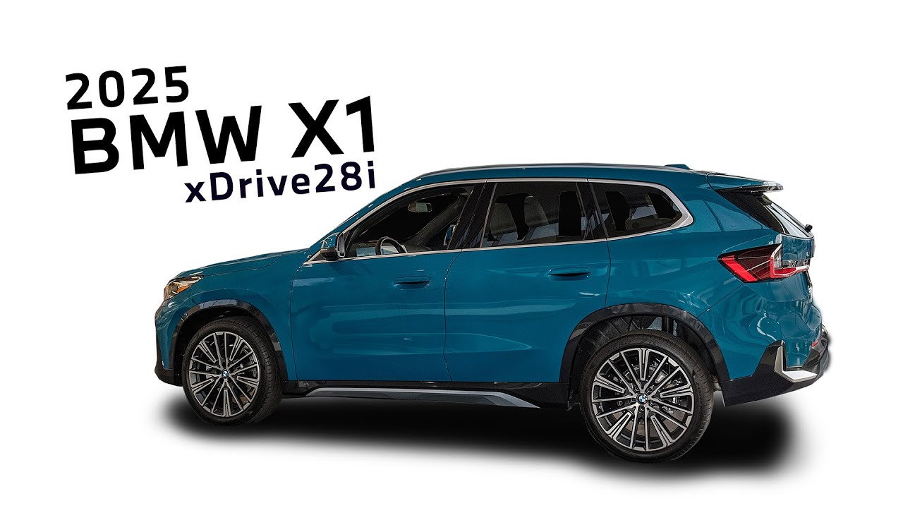 Drive the Bold New 2025 BMW X1 xDrive28i: Music Video - YouTube