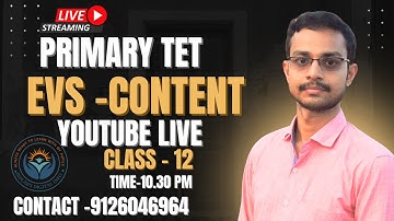 EVS-CONTENT-12 II CTET AND WBTETII WB Primary TET & Upper Primary TET | |#biplab_sir#biplabsarkar
