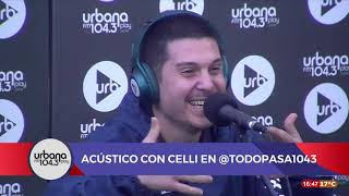 Acústico con Santi Celli en Todo Pasa