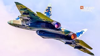 Terrifying !! Russian Stealth Fighter Jet With Cobra Maneuver Show Crazy Ability