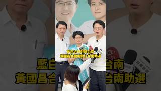 藍白合拚翻轉台南！黃國昌合體謝龍介台南助選 #謝龍介 #藍白合 #黃國昌 #陳詩薇 #台南