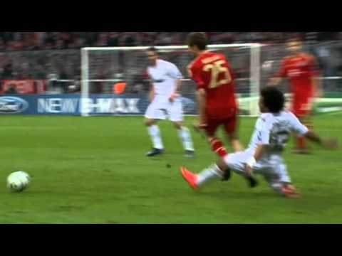 Marcelo Challenge On Thomas Muller Dirty Real Madrid 