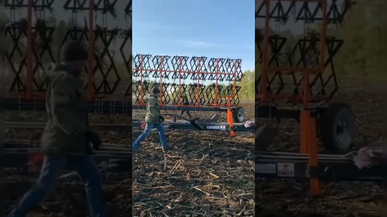 Как происходит процесс раскладывания и складывания Бороны БЗП-22-01 ...