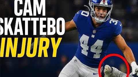 Cam Skattebo Injury Update: Giants RB Suffers Gruesome Ankle Injury | Out for 2025 Season