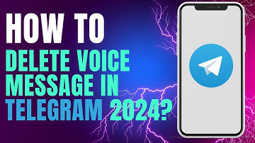 How to Delete Voice Message in Telegram 2024?