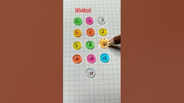 Trò chơi nối các giọt nước theo thứ tự 😍#drawing #shorts #funny #games