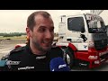 Reigning European Truck Racing Champion Norbi Kiss on setting his first pole this year
