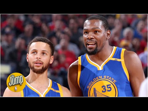 Kevin Durant accused the media of favoring Steph Curry, according to a new book | The Jump