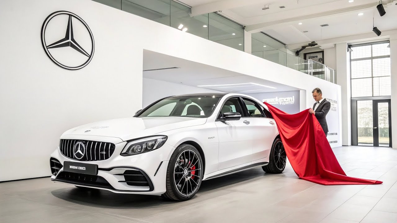  Foto zu 2026 Mercedes-AMG C43 in Red – The Perfect Blend of Power and Style 